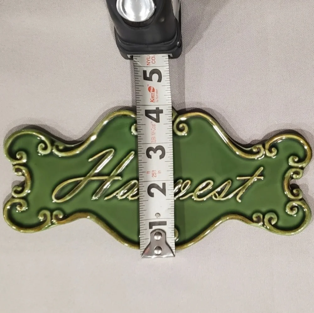 Harvest‎ Sign in Green - NWT